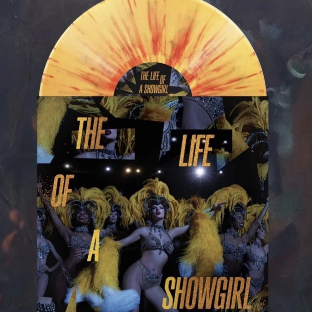 The Life of a Showgirl Vinyl Record